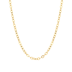 BLUSH 14k GG 2mm RONDE PLAATJES COLLIER 3198YGO - 10069357