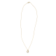 BLUSH 14k GG COLLIER MET DRUPPELVORLMIGE HANGER MET ZIRCONIA 3195YZI - 10069359
