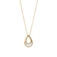 BLUSH 14k GG COLLIER MET DRUPPELVORLMIGE HANGER MET ZIRCONIA 3195YZI - 10069359