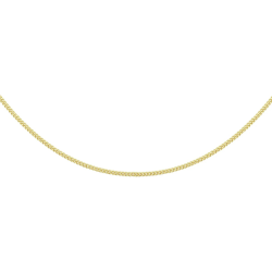 8k GEELGOUDEN 1,1mm GOURMETTE COLLIER 45cm - 10069371