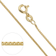 8k GEELGOUDEN 0,8mm VENITIAANS COLLIER 50cm - 10069374