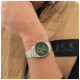 HUGO BOSS "GRAND PRIX" HERENHORLOGE STAAL CHRONO GROENE WIJZERPLAAT HB1514266 - 10069389