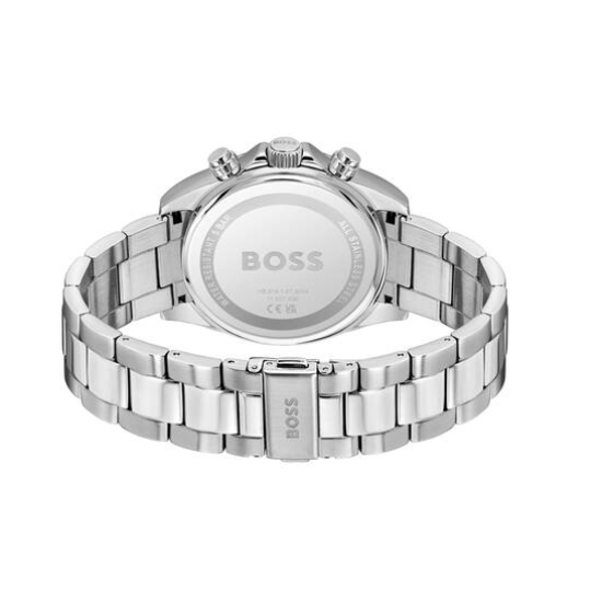 HUGO BOSS "HERO 2.0" HERENHORLOGE STAAL CHRONO ZWARTE WIJZERPLAAT HB1514267 - 10069390