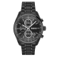 HUGO BOSS "GRAND PRIX 44" HERENHORLOGE ZWART-STAAL CHRONO ZWARTE WIJZERPLAAT - 10069392