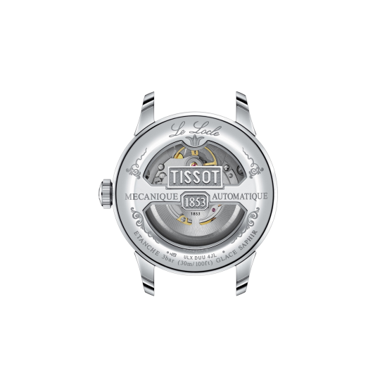 TISSOT "LE LOCLE PM80" HERENHORLOGE STAAL, AUTOMAAT GROENE WIJZERPLAAT T0064071109300 - 10069413