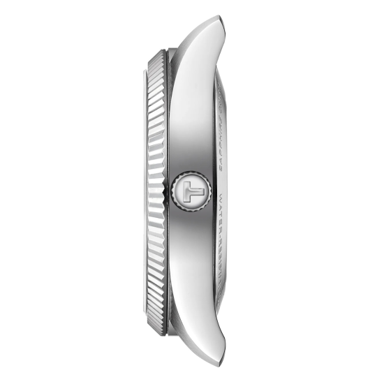 TISSOT "BALLADE PM80 COSC" HERENHORLOGE STAAL AUTOMATIC ZILVERKLEURIGE WIJZERPLAAT T1564081104300 - 10069452