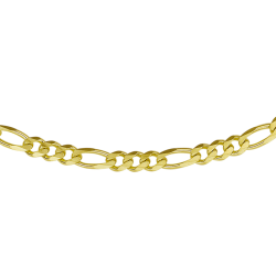14k GG MASSIEF HERENCOLLIER "FIGARO" 2x4mm 50cm - 10069455