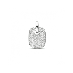 14k WG HANGER MET DIAMANT - 1005711