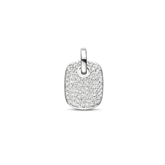 14k WG HANGER MET DIAMANT - 1005711