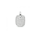 14k WG HANGER MET DIAMANT - 1005711