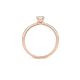 BLUSH 14k ROSÉGOUDEN SOLITAIRRING 4POOTS KLAUW MET ZIRKONIA 1133RZI/52 - 10069521