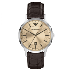 ARMANI HERENHORLOGE STAAL BRONSKLEURIGE WIJZERPLAAT AR11783 - 10069565
