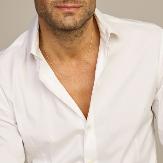 14k GEELGOUDEN VENITIAANS COLLIER 0,6mm 50cm - 10069578