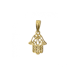 14k GG hanger hand van Fatima - 10069057