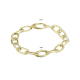 14k GG ARMBAND OVAAL OOG OPEN 8mm 19cm - 1006870