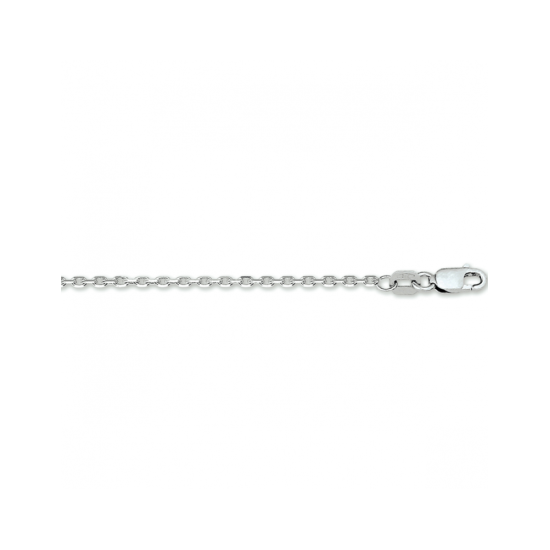 14k WG GESLEPEN ANKERKETTING 1,6mm 45cm - 10067193