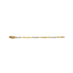 14k BIC.ARMBAND STAAFLES 1,9mm 19.5cm - 1007672