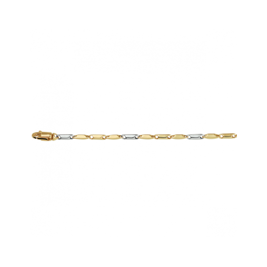 14k BIC.ARMBAND STAAFLES 1,9mm 19.5cm - 1007672