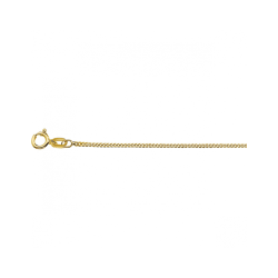 9k GG GOURMETTE KETTING 1,2mm 45cm - 10067284