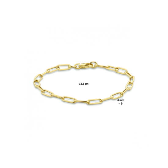 14k GG CFE ARMBAND 4mm 18.5cm - 1006794