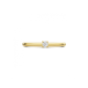 14k GG SOLITAIRRING 1.6mm KLAUW 4P .05ct G-Si - 1007088