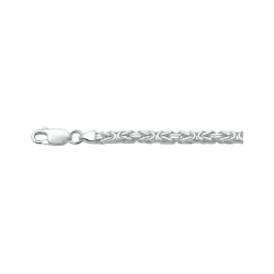 ZILVEREN KONINGSSCHAKEL COLLIER 3mm 50cm - 10069054