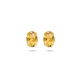 14k GG OOST. 4P KLAUW OVAAL CITRIEN 1.44ct 7x5mm - 1006930
