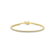 14k GG TENNISARMBAND MET 2ct G-SI LABGROWN DIAMANTEN 3,3mm 17,5cm - 10069130