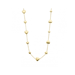 14k GG HARTJES COLLIER RONDANKER 1,5mm 42-45cm - 10067396