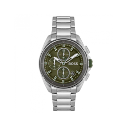 HUGO BOSS "VOLANTE" HPH ST-ST CHRONO GROENE WPL - 1006430