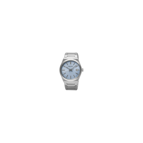 SEIKO STALEN HERENHORLOGE MET STALEN BAND EN GROENE WIJZERPLAAT SUR599P1 - 10069164